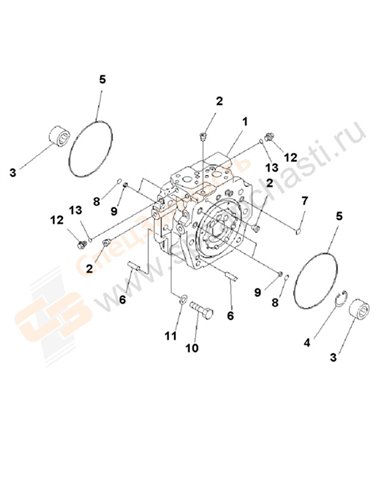 Fig. Y1600-02a0 Main Pump (2/11)