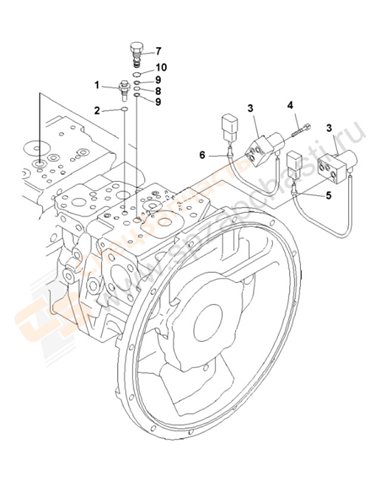 Fig. Y1600-11a0 Main Pump (11/11)