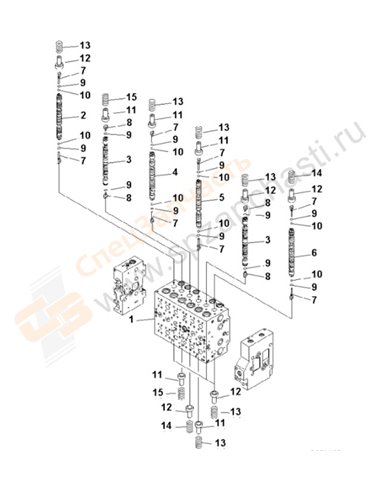 Fig. Y1660-01a0 Main Valve (1/16)