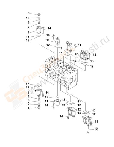 Fig. Y1660-04a0 Main Valve (4/16)(200001-205017)