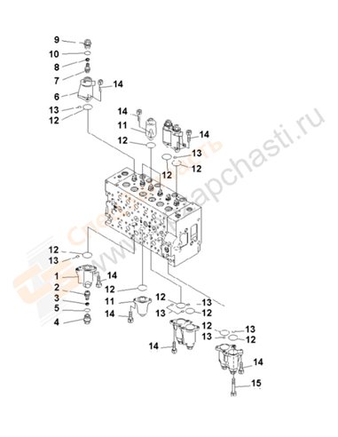 Fig. Y1660-04a0a Main Valve (4/16)(205018-)