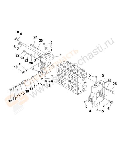 Fig. Y1660-07a0 Main Valve (7/16)