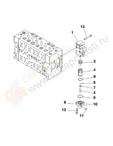 Fig. Y1660-15a0 Main Valve (15/16)