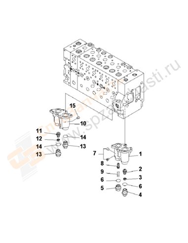 Fig. Y1662-02a0 Main Valve (1-Actuator) (2/19)