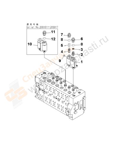 Fig. Y1662-03a0 Main Valve (1-Actuator) (3/19)