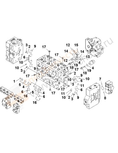 Fig. Y1662-05a0 Main Valve (1-Actuator) (5/19)