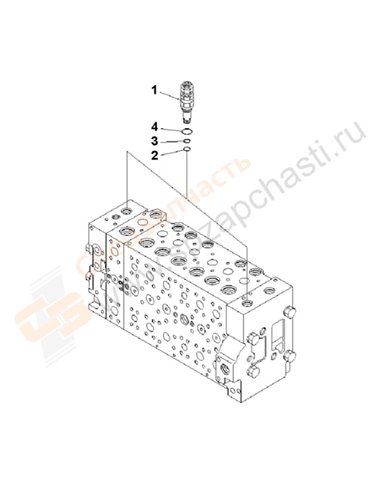 Fig. Y1662-09a0 Main Valve (1-Actuator) (9/19)