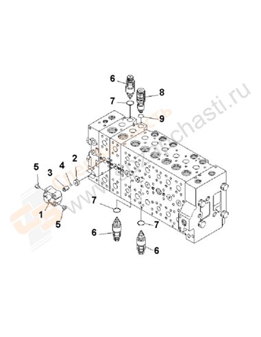 Fig. Y1664-21a0 Main Valve (2-Actuator) (21/21)