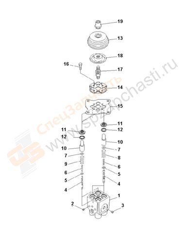 Fig. Y1670-11a0a Ppc Valve (For Work Equipment)(202419-)