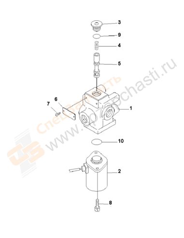 Fig. Y1861-01a0 Solenoid Valve (Inner Parts)