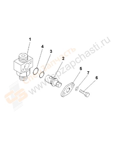 Fig. Y1970-01a0 Valve (For Accumulator)(203206-204023)