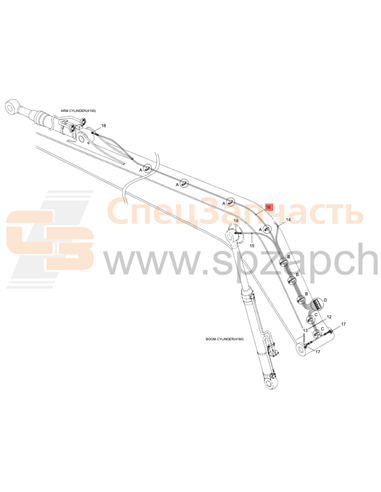 P840-042106 Hose Assy-Syn Thd