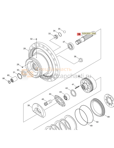 XJCK-00037 Shaft