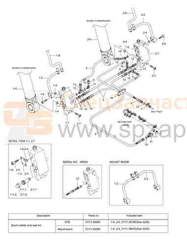 XKCH-00006 Seal Kit