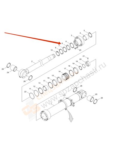 Y220-105013 Seal-Rod