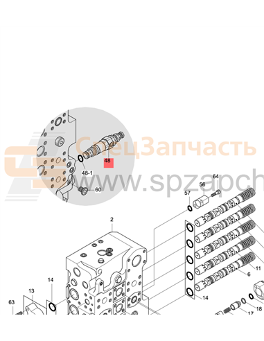 Клапан XJAA-00048, 31QB-17730