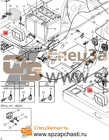 Фара 21QB-60700 ориг