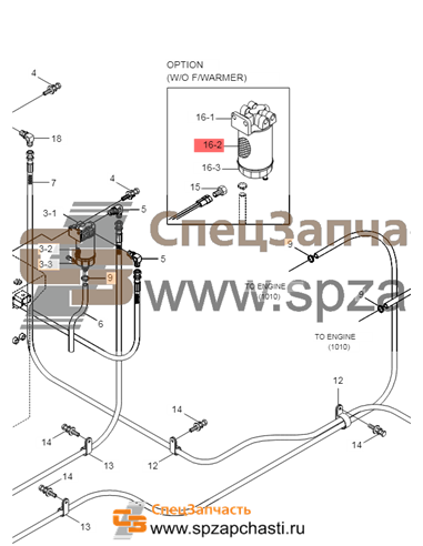 Фильтр топливный 11LB-20310 (ST20785) (НА УДАЛЕНИИ)